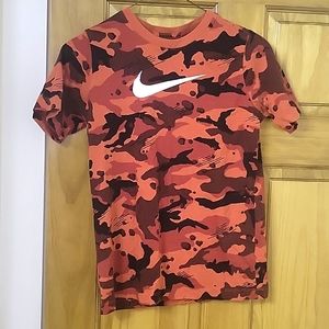 Boys Nike Camo Tee 